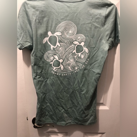 New Happy Earth turtle tshirt - Picture 2 of 3